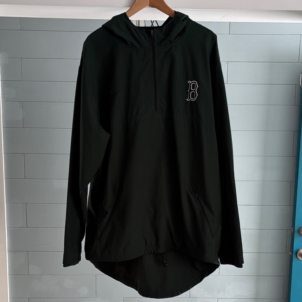 Nike Boston Red‎ Sox hunter green windbreaker